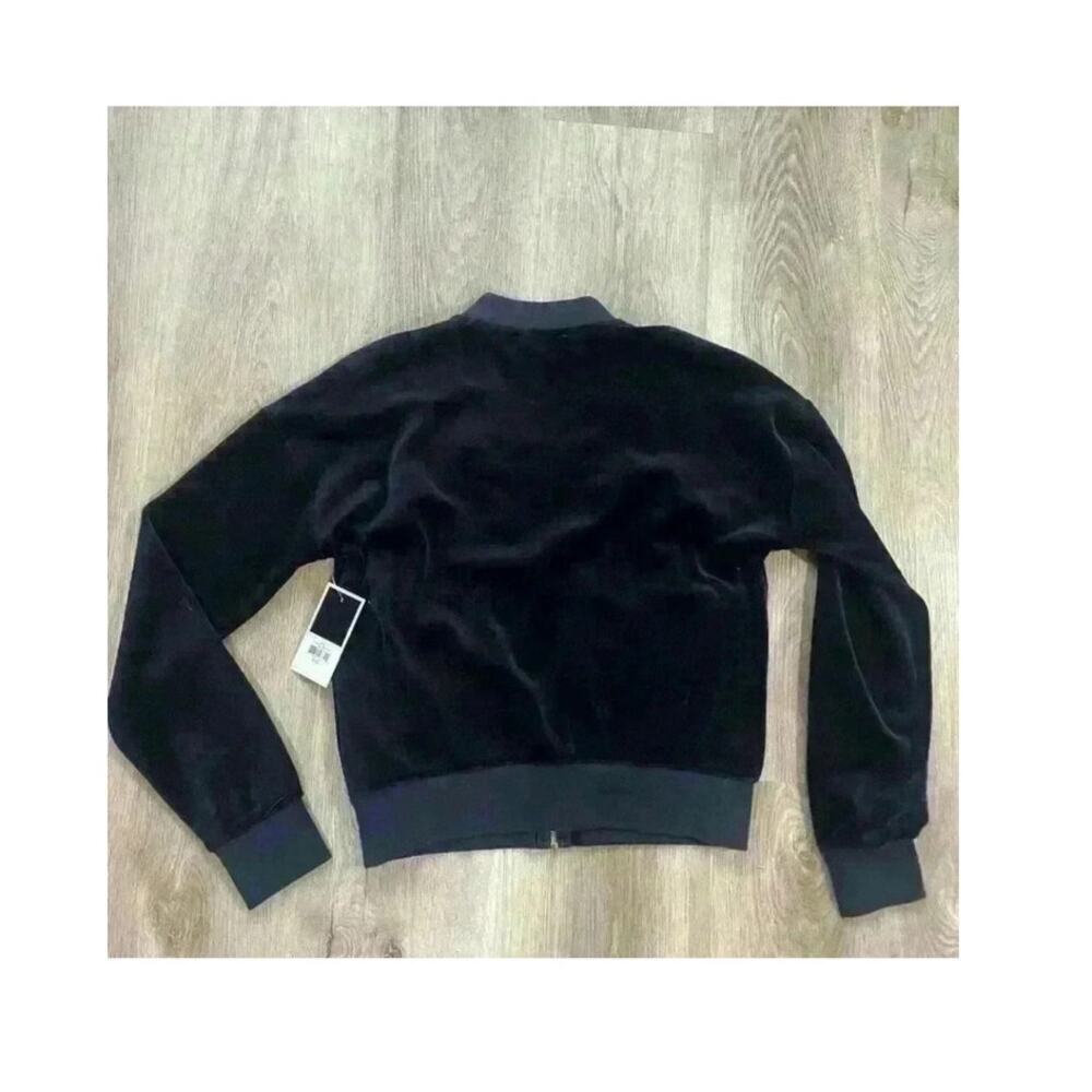 Juicy Couture Velour Westwood Jacket, Varsity style, women’s XXS, NWT, Zip Up - Picture 6 of 8
